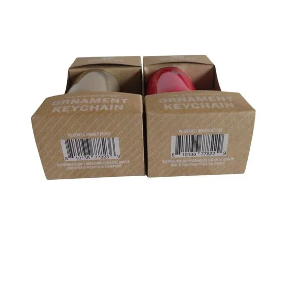 Stanley x e.l.f Ornament Keychain - Set of GOLD & RED, New in Box - Picture 7 of 9